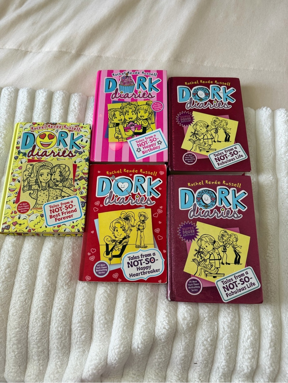Dork Diaries Hardcover Book Set (5)